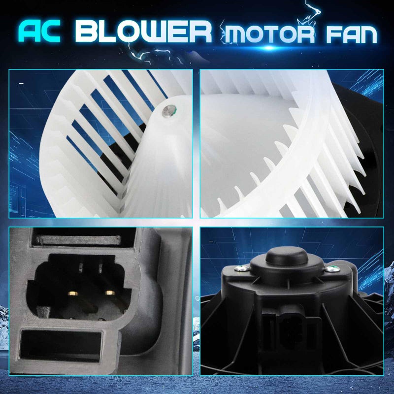 ILONPA HVAC Blower Motor Fan Fits for 2004-2013 Chevy Impala, 2004-2008 Pontiac Grand Prix, 2005-2009 Buick Lacrosse Allure, 2004-2007 Chevy Monte Carlo, 2005-2009 Buick Lacrosse Allure 700107 - Image 5